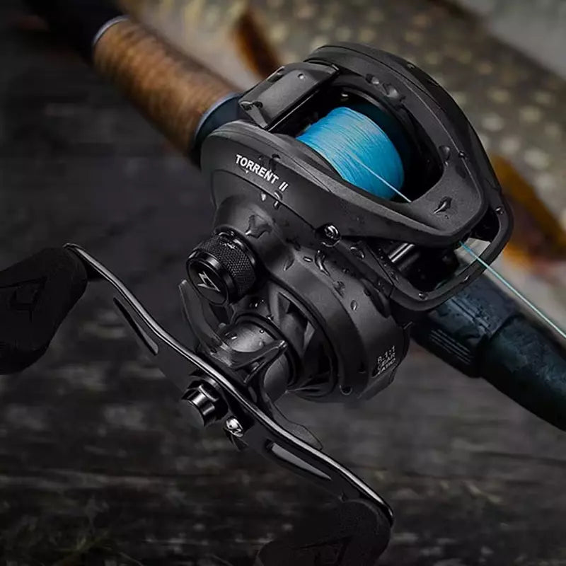 Carretilha Piscifun Torrent II, Recolhimento 6.1:1/8.1:1, 191g Peso Ultra-Leve, 9kg Arrasto