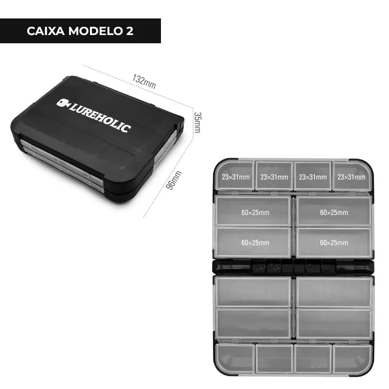 Mini Caixa Porta-Anzóis