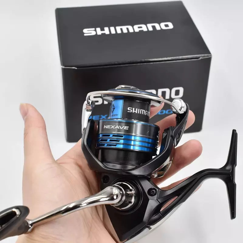 Molinete Shimano Nexave, Recolhimento 6.2:1, 250g Peso, 4 e 9kg Arrasto