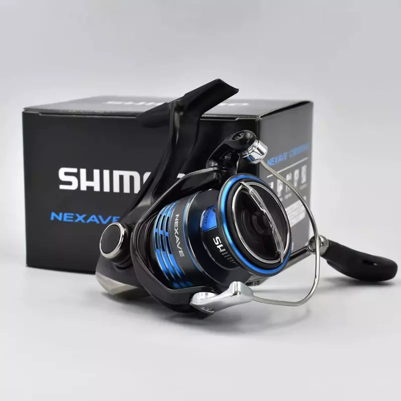 Molinete Shimano Nexave, Recolhimento 6.2:1, 250g Peso, 4 e 9kg Arrasto