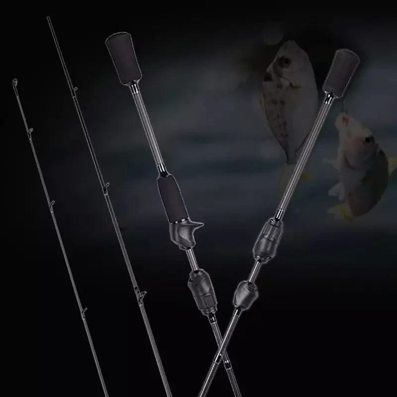 Vara de Pesca BFS Ultra-light Mavllos Carbono Ação Rápida 1.80m - isca 0.8-7g, linha 2-6LBs
