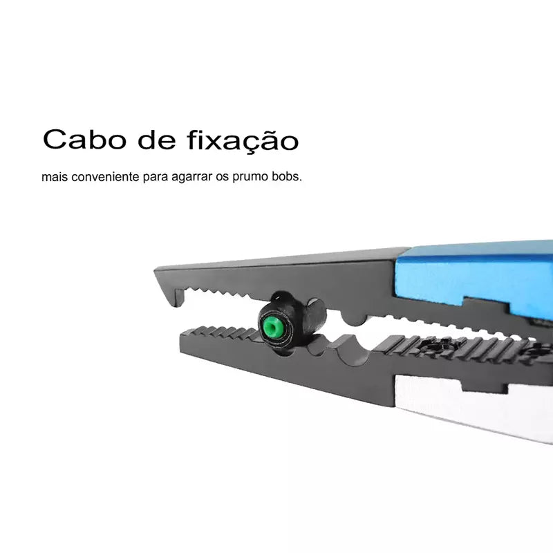 Alicates (Funcional e Grip 16kg) Linnhue de Pesca em Alumínio