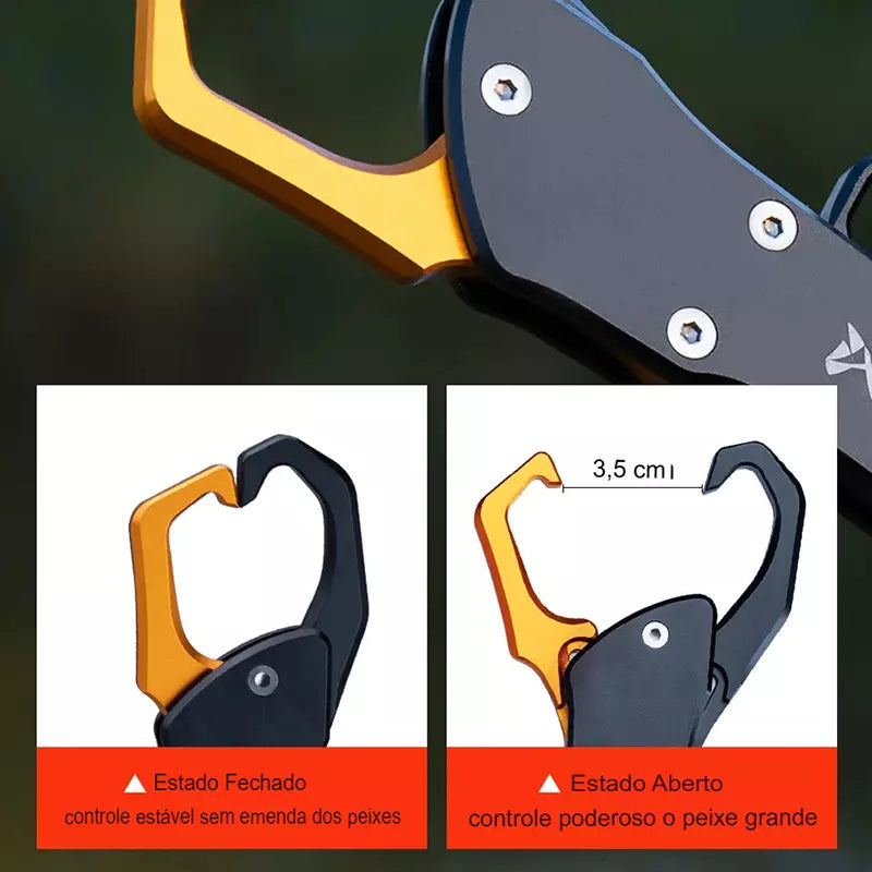 Alicates de Pesca Linnhue (Multifuncional e Grip Dobrável - Tipo Gancho) em Alumínio
