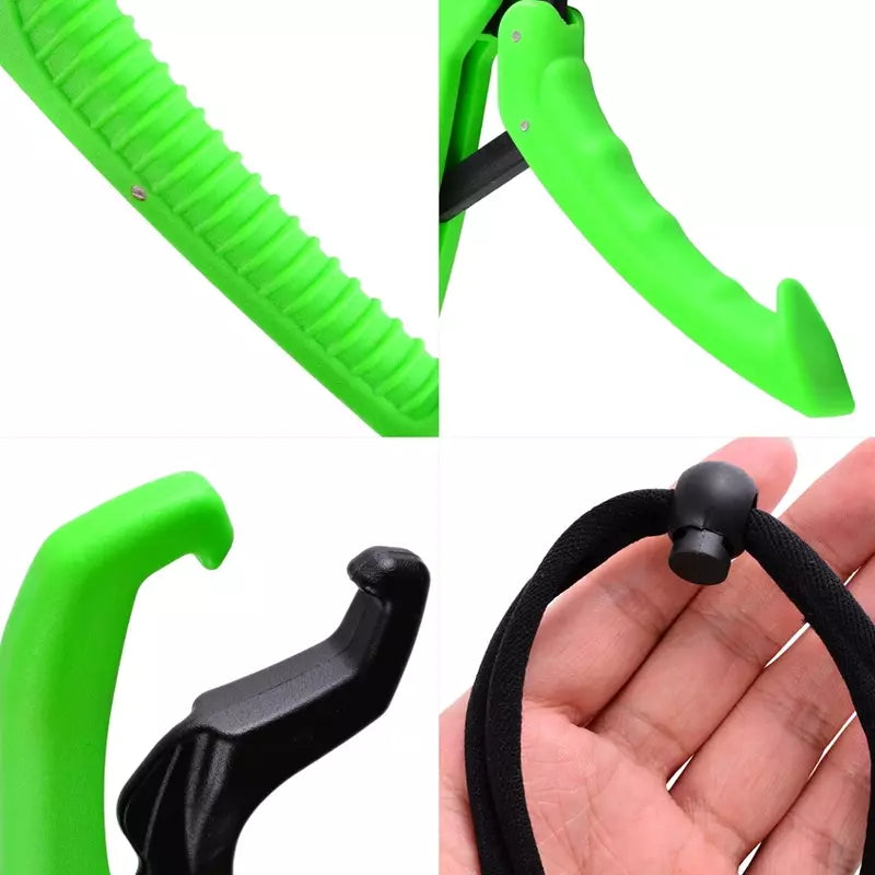 Alicate Grip Akakuma Fishing-Grip Pega-Peixe Plástico Resistente com Braçadeira