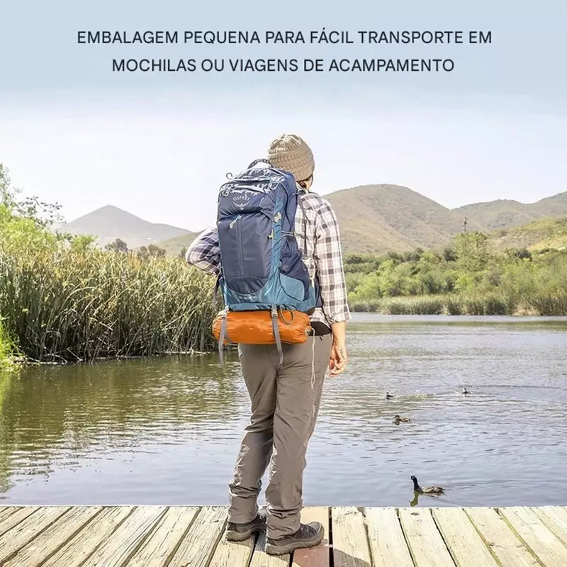 Barraca de Camping JOYFOX para 4 Pessoas – Impermeável e Profissional para Trekking e Montanha