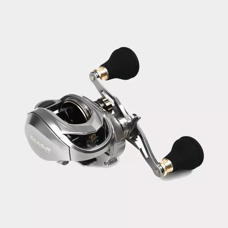 Carretilha Seasir Megacuda, Recolhimento 6.5:1, 225g Peso, 15kg Arrasto