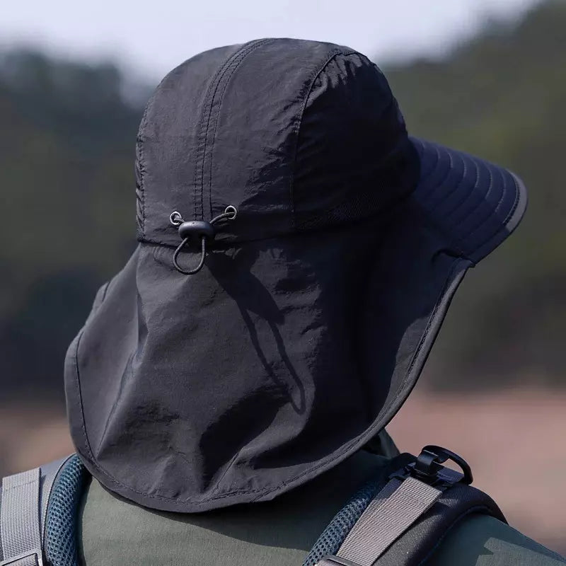 Chapéu 100% Poliéster Respirável com Proteção traseira