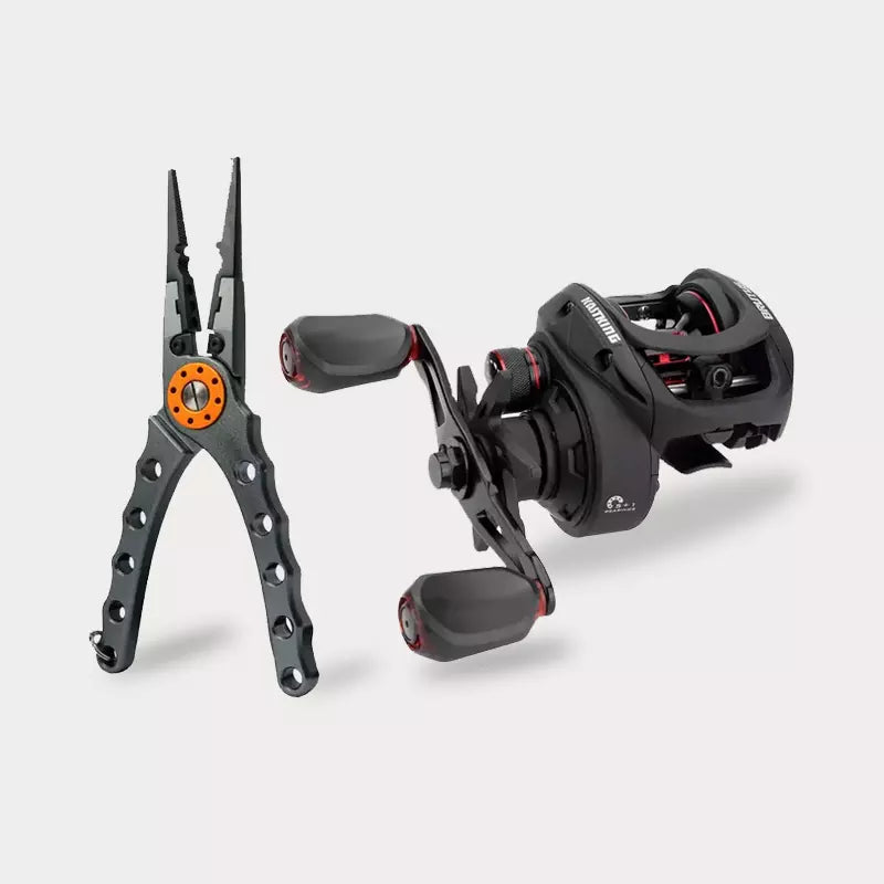 Carretilha KastKing Brutus + Alicate de Pesca Multi-Funcional