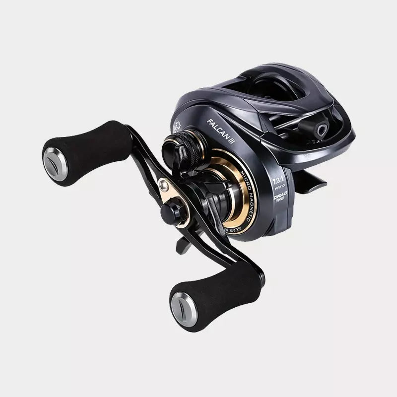 Carretilha Seaknight Falcan III, Recolhimento 8.1:1, 180g Peso Ultra-Leve, 7kg Arrasto