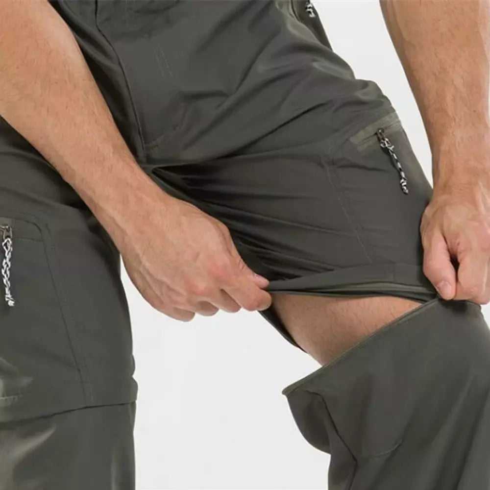 Calça de Camping Masculina Tática Impermeável e Leve