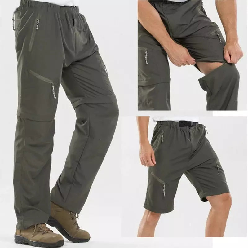 Calça de Camping Masculina Tática Impermeável e Leve