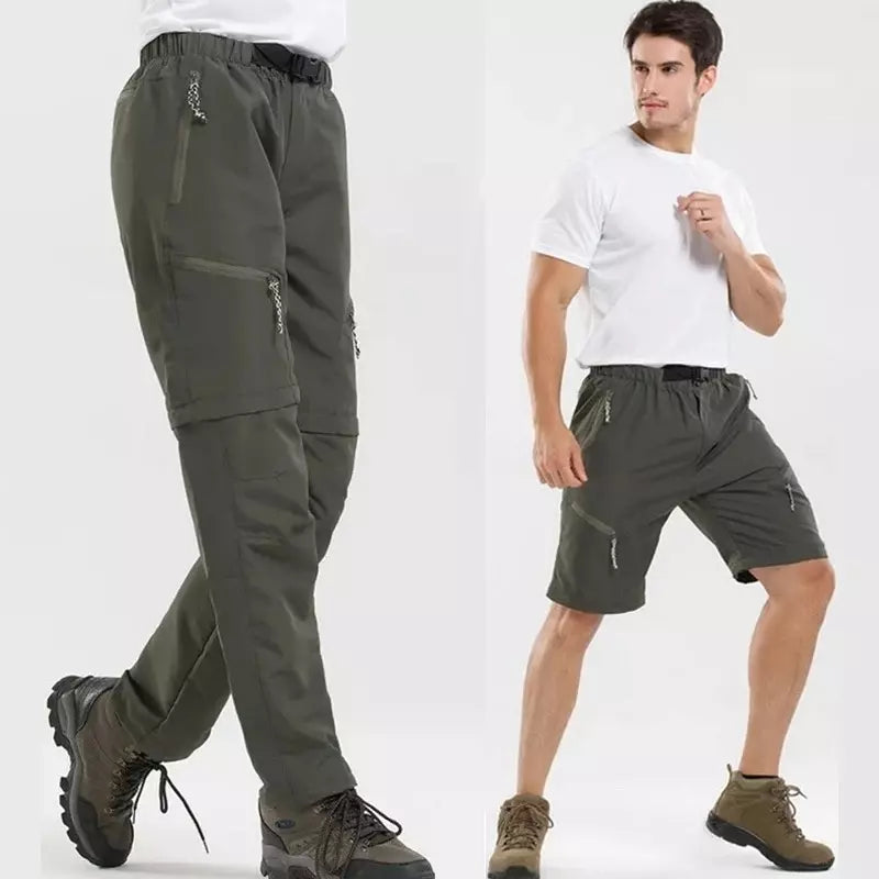 Calça de Camping Masculina Tática Impermeável e Leve