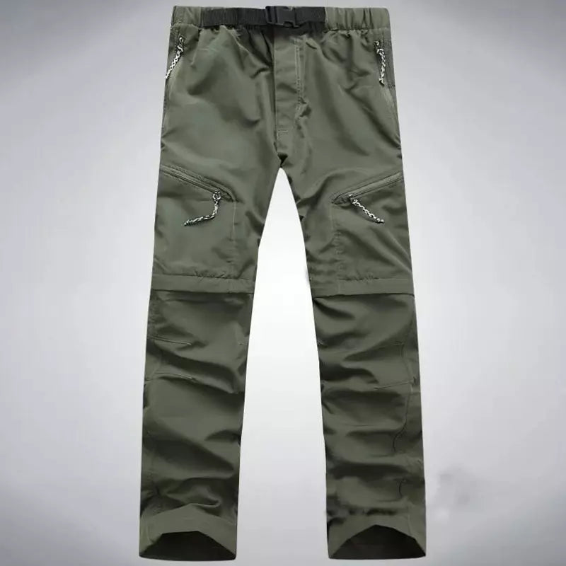 Calça de Camping Masculina Tática Impermeável e Leve