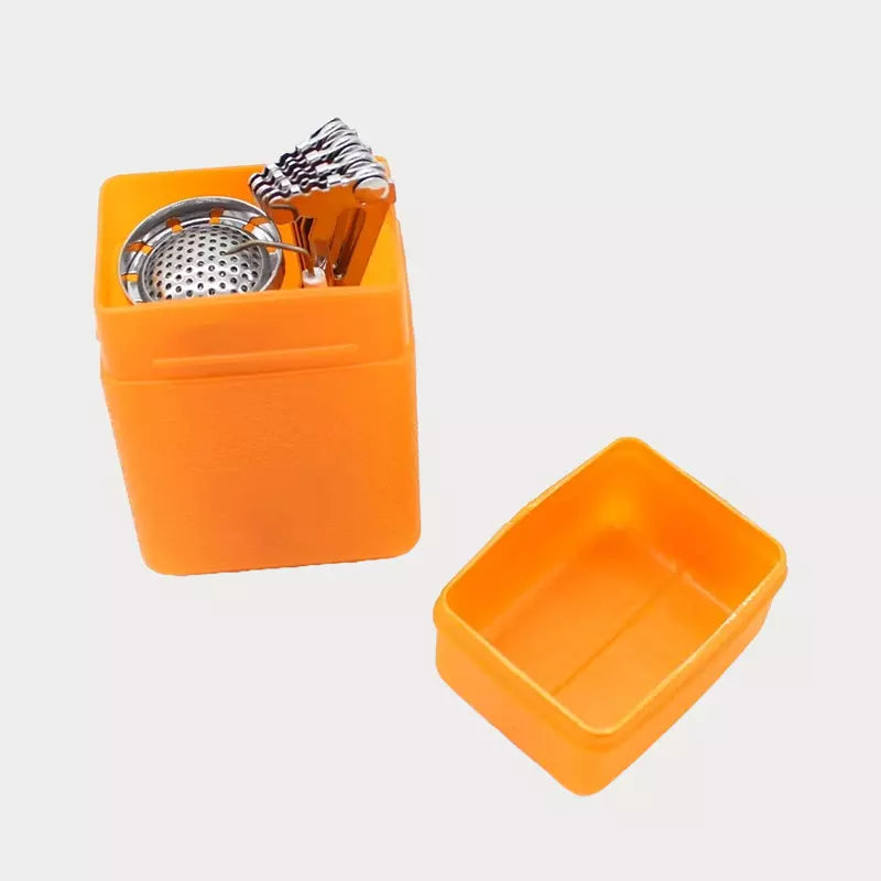 Mini Fogão Portátil Dobrável Ultra Leve
