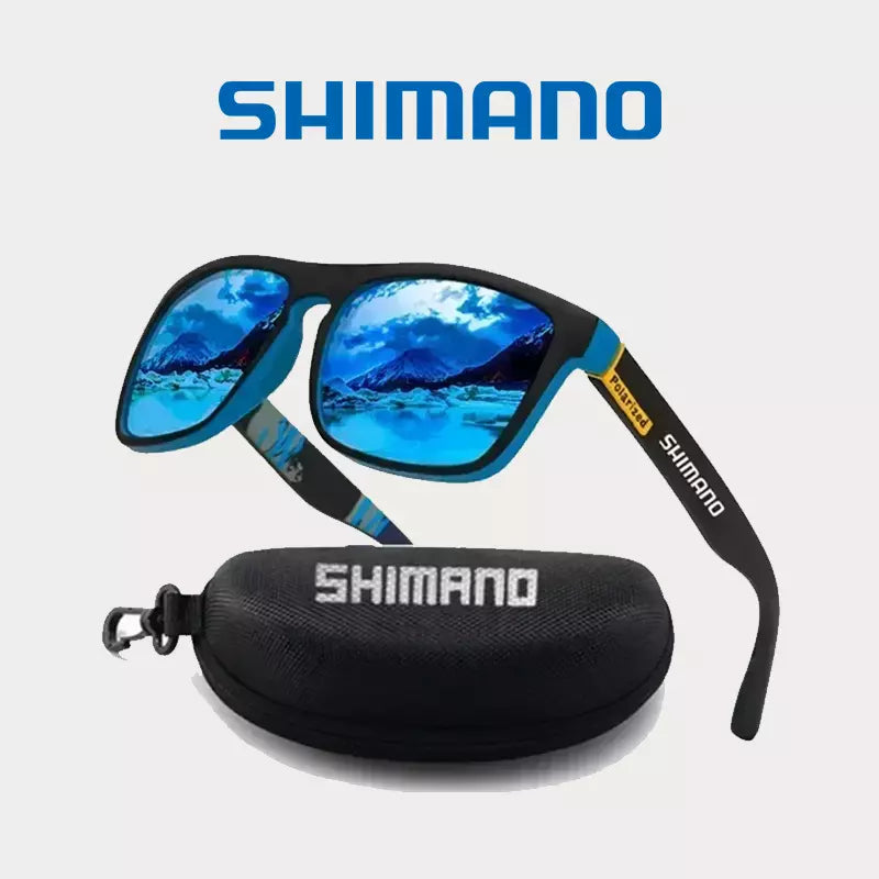 Óculos de sol polarizado Shimano proteção UV400
