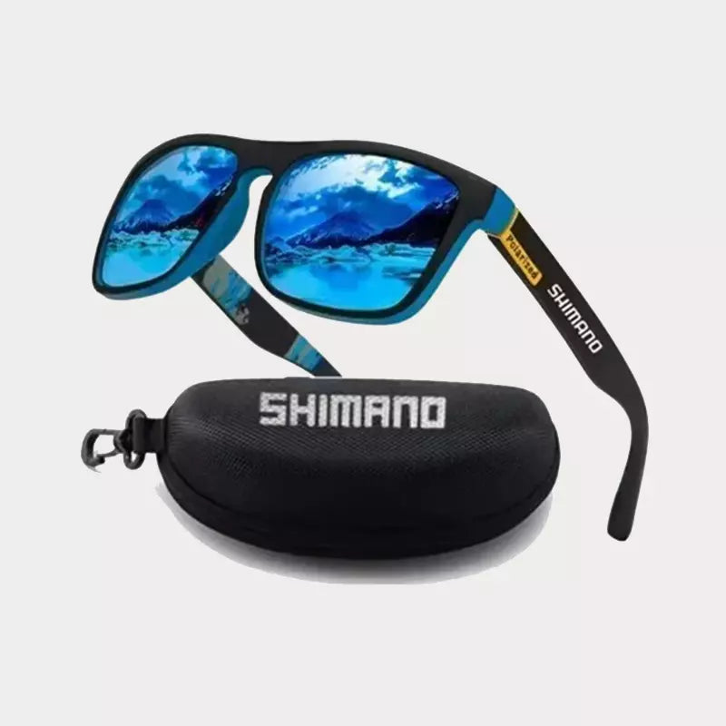 Óculos de sol polarizado Shimano proteção UV400
