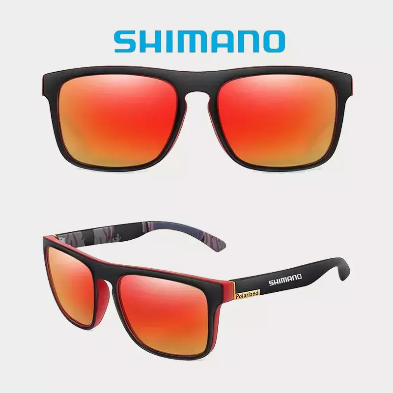 Óculos de sol polarizado Shimano proteção UV400