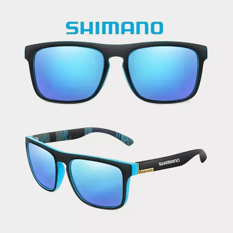 Óculos de sol polarizado Shimano proteção UV400