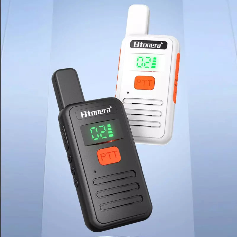 Kit Rádio Comunicador Btonera T1 Mini Longa Distância 3km Para Aventuras