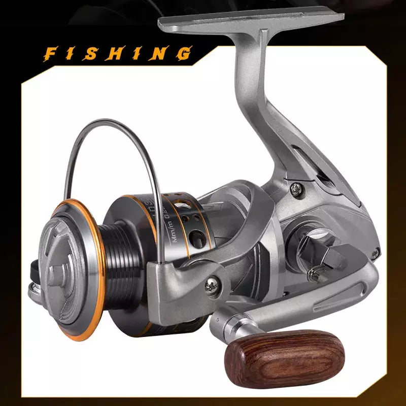 Molinete Rooblinos LD7000, Recolhimento 5.2:1, 338g Peso, 10kg Arrasto