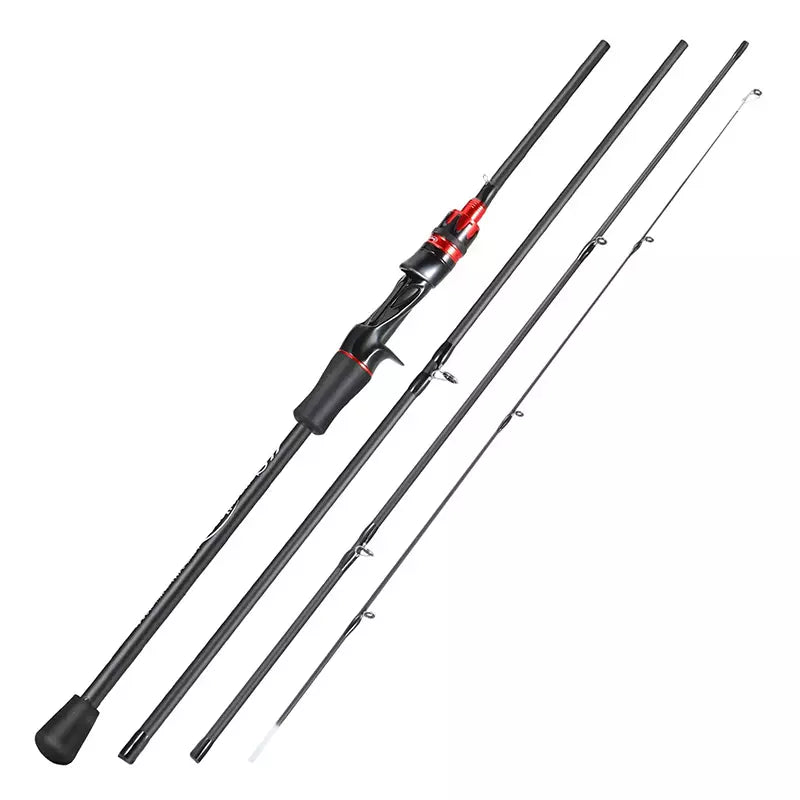 Vara de Pesca SougAyiLang Fishing Rod Carbono Ação Rápida 2.1mt 104g 6LB