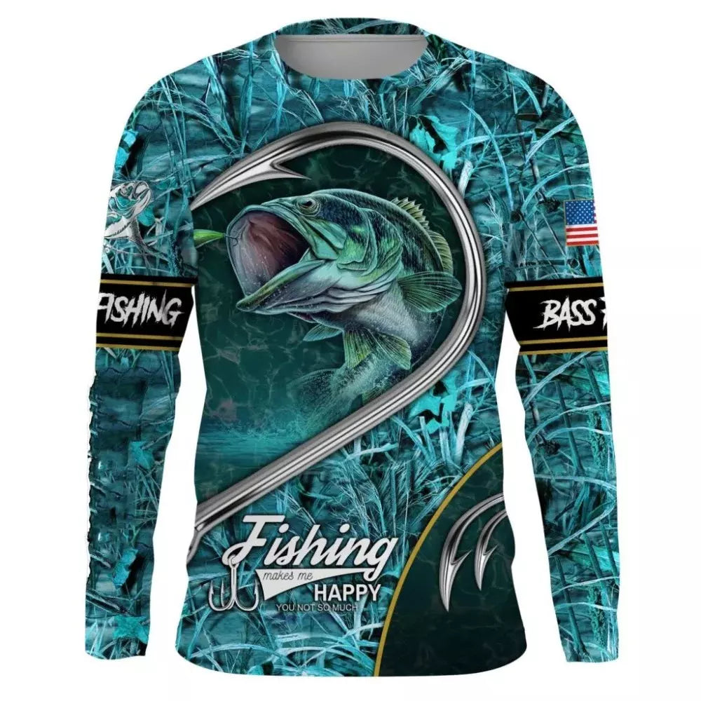 Camisa para Pescaria Masculina com Proteção UV e Secagem Rápida