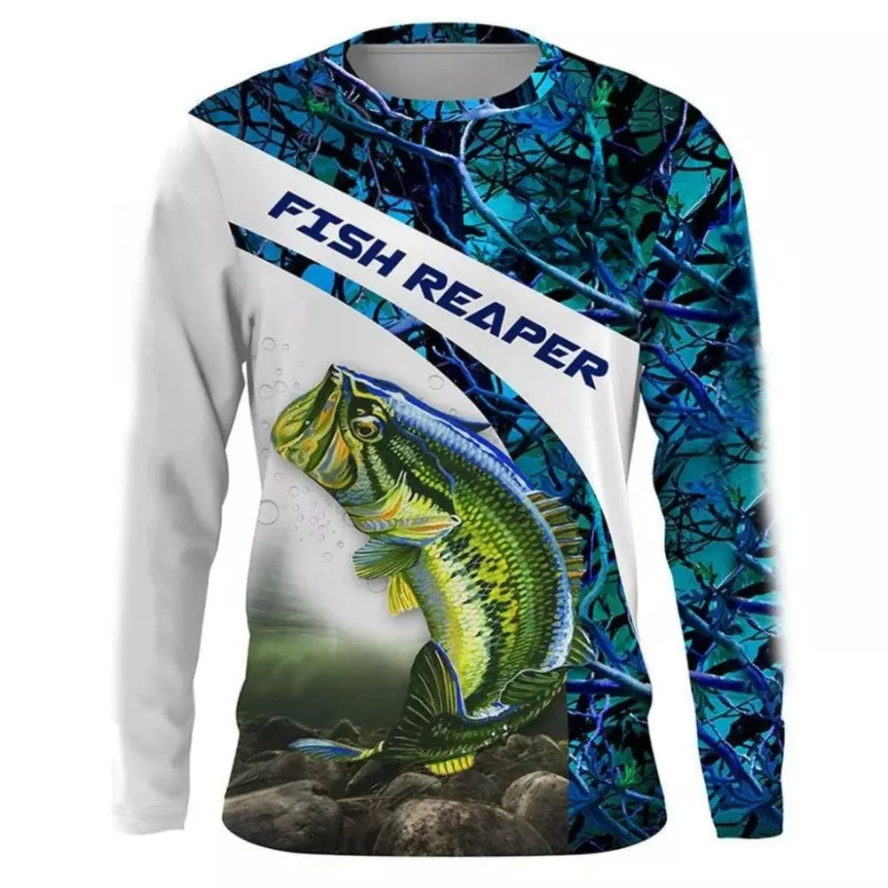 Camisa para Pescaria Masculina com Proteção UV e Secagem Rápida