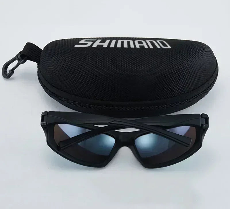 Shimano 2025 óculos de sol polarizados condução tons masculino óculos de sol acampamento caminhadas pesca clássico óculos de sol uv400