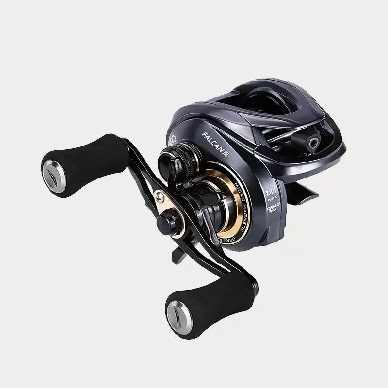 Carretilha Seaknight Falcan III, Recolhimento 8.1:1, 180g Peso Ultra-Leve, 7kg Arrasto