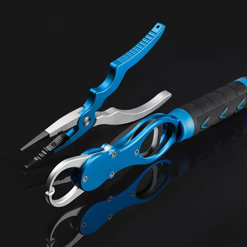 Alicates (Funcional e Grip 16kg) Linnhue de Pesca em Alumínio