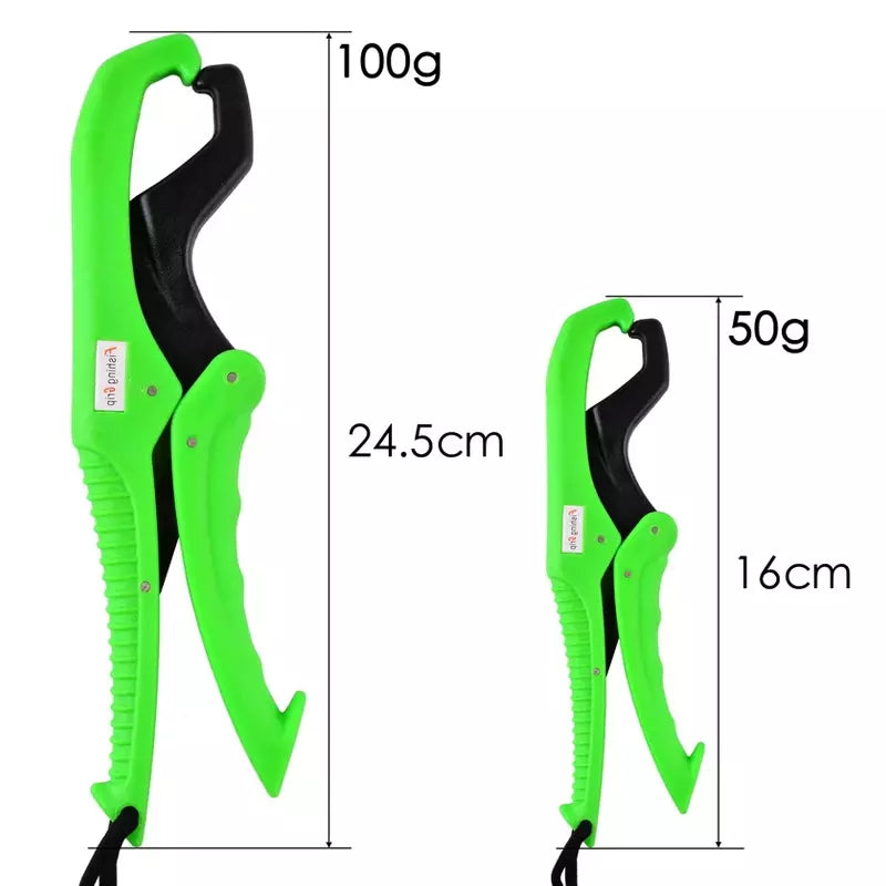 Alicate Grip Akakuma Fishing-Grip Pega-Peixe Plástico Resistente com Braçadeira