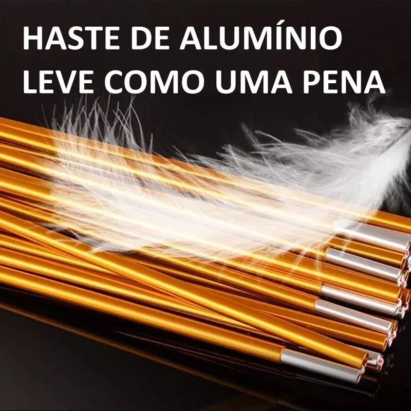 Barraca de Camping JOYFOX para 4 Pessoas – Impermeável e Profissional para Trekking e Montanha