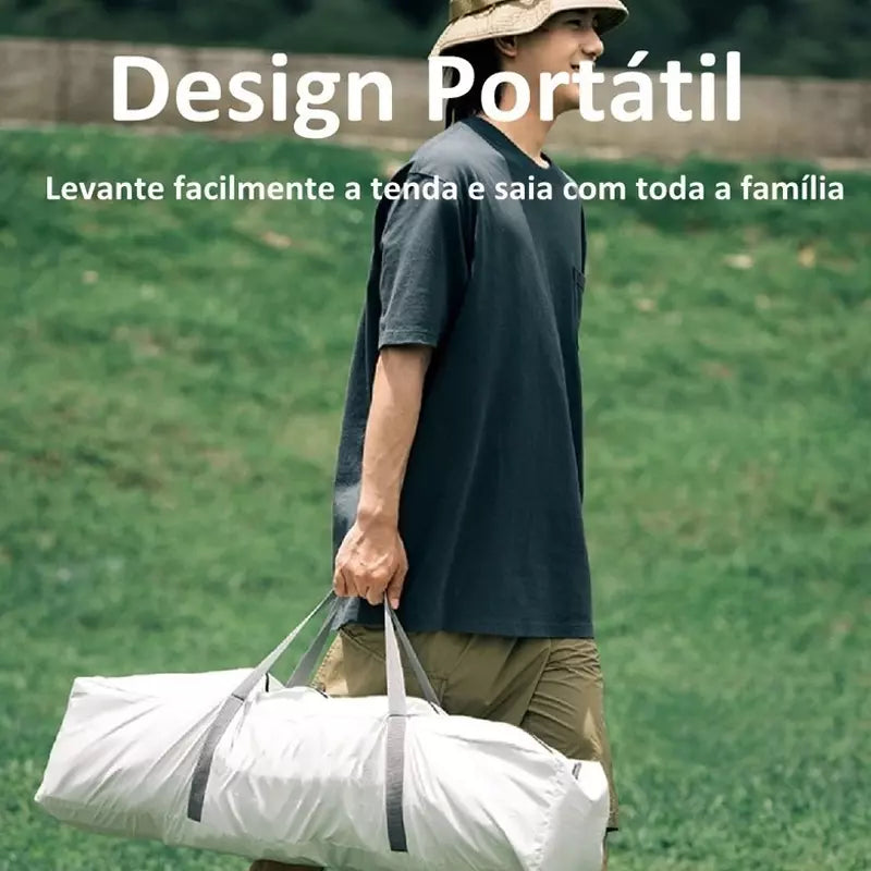 Barraca de Camping Automática JOYFOX para 5 a 8 Pessoas – Prática e Confortável