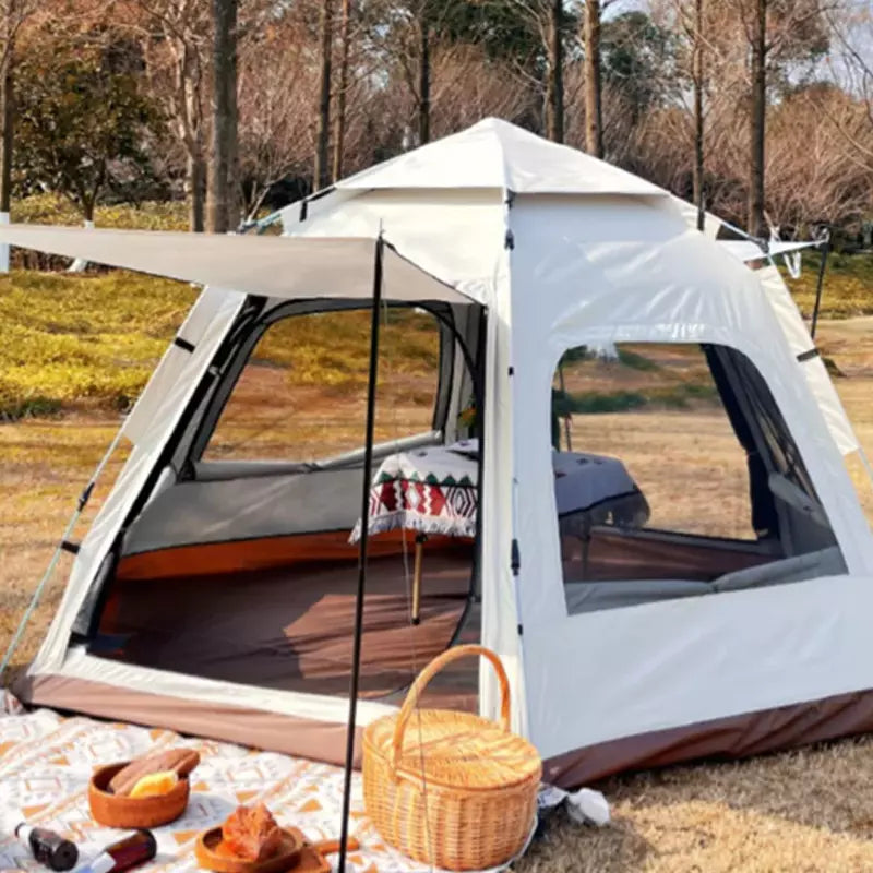 Barraca de Camping Automática JOYFOX para 5 a 8 Pessoas – Prática e Confortável