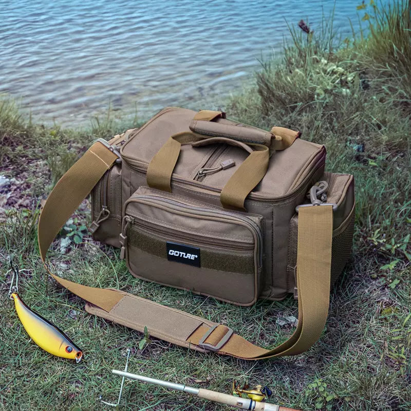 Bolsa de Mão e Ombro Goture Multifuncional Para Pesca e Camping