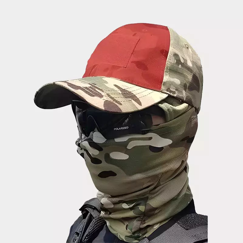 Conjunto Boné + Balaclava Tática