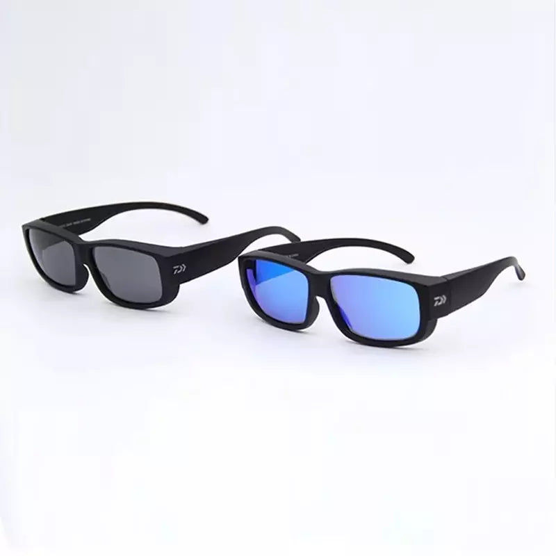 Daiwa Óculos de Sol Polarizado de Pesca Esportiva Proteção UV Anti-Luz
