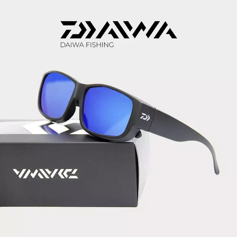 Daiwa Óculos de Sol Polarizado de Pesca Esportiva Proteção UV Anti-Luz