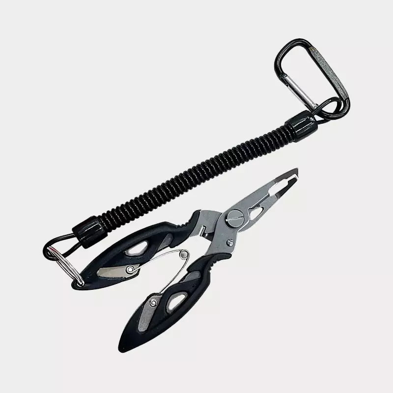 Kit Alicate Funcional Para Iscas + Alicate Grip Pega Peixe