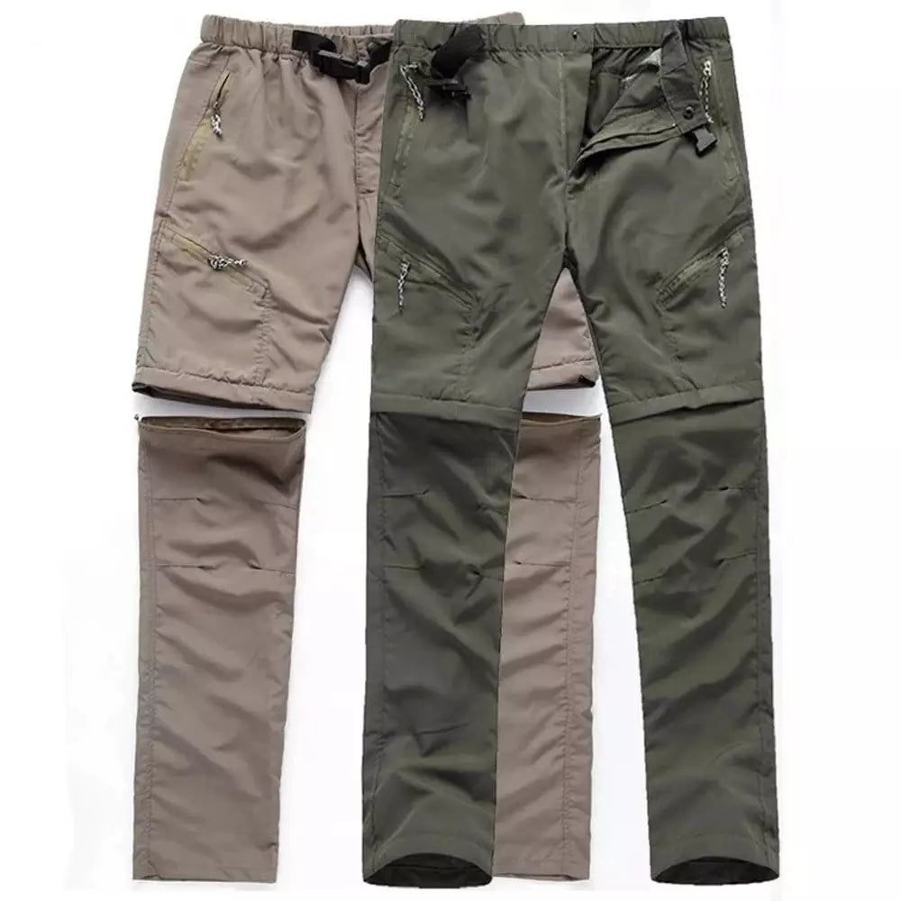 Calça de Camping Masculina Tática Impermeável e Leve