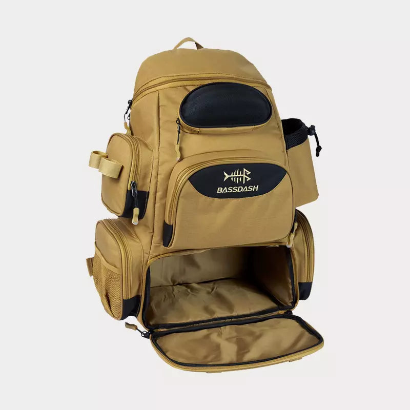 Mochila Tática de Pesca Bassdash Vários Compartimentos