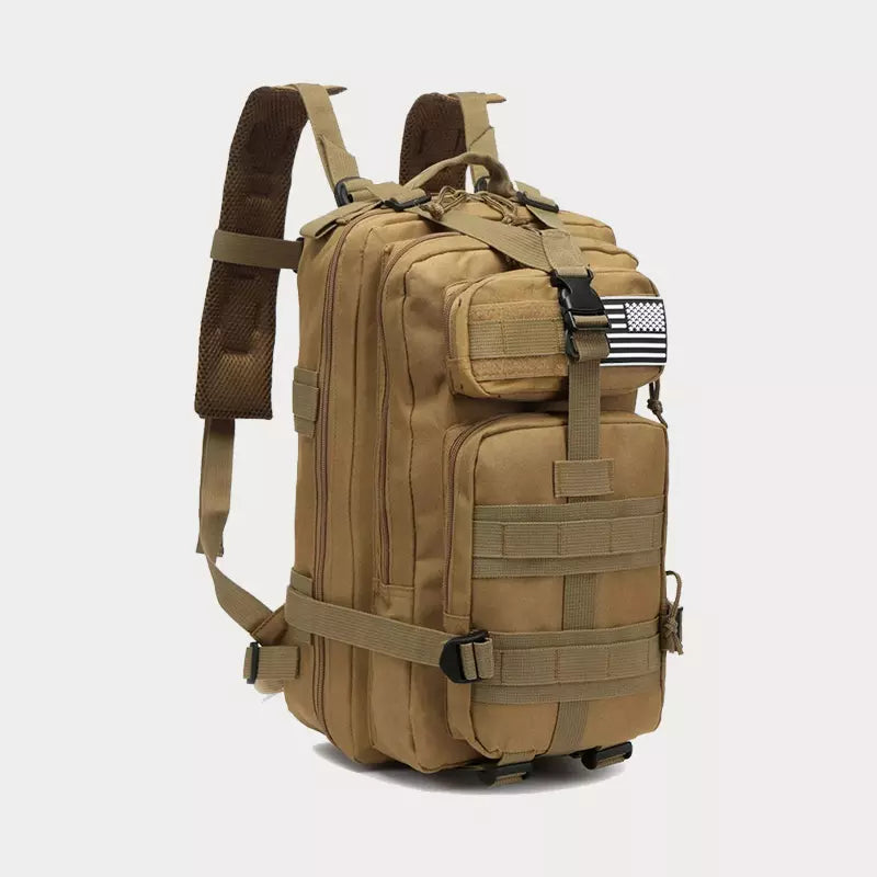 Mochila Tática Esportiva Nylon Impermeável para Trekking, Pesca e Caça