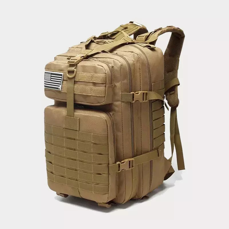 Mochila Tática Esportiva Nylon Impermeável para Trekking, Pesca e Caça