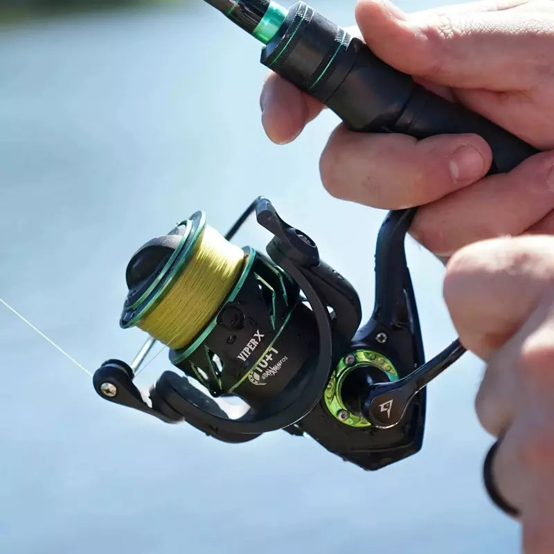 Molinete Piscifun Viper X, Recolhimento 5.2:1/6.2:1, 241 a 309g Peso, 10 e 15kg Arrasto
