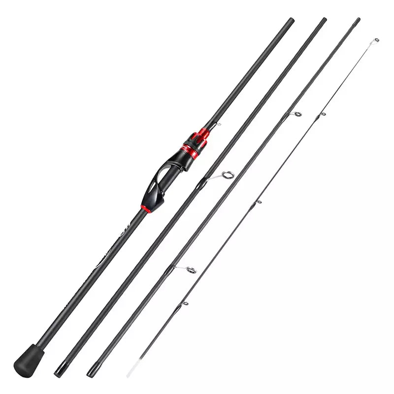 Vara de Pesca SougAyiLang Fishing Rod Carbono Ação Rápida 2.1mt 104g 6LB