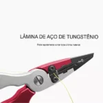 Alicates (Funcional e Grip 16kg) Linnhue de Pesca em Alumínio - Imagem 15